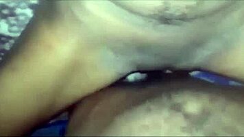 African Big Black Cock Pounds Tight Shaved Pussy Hard