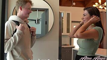 Alina Angel! Arabic milf's big ass pounded hard with dirty talk begging for more!