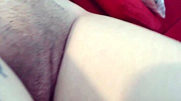 Foreign stud creampies tight filipina babe's shaved pussy in intense session