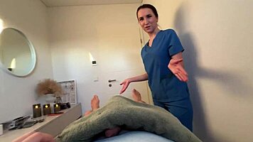 oh god that nurse massage turned into her sucking my cock deep and cumming everywhere