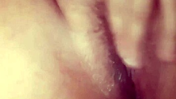 watch me jerk my tiny foreskin dick while gf squirts on her juicy teen pussy—part 20