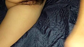 Homemade Latina strips clothes revealing tight pussy