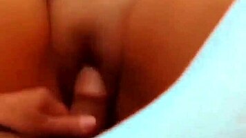 dude, this innocent-faced schoolgirl's tight ass grips cock so good—raw mexican creampie outdoors?