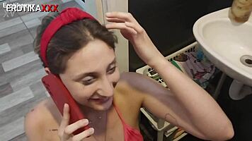 sadira hotwife deepthroats big cock backstage with lover erotikaxxx trailer