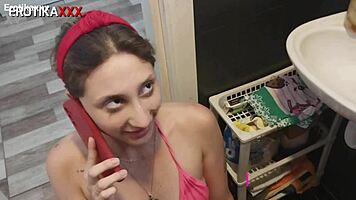 sadira hotwife deepthroats big cock backstage with lover erotikaxxx trailer