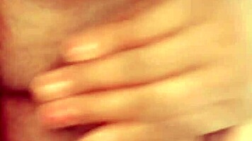 wet asian pussy fingered hard till she squirts everywhere