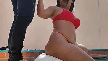 Relaxed fun with sexy brunette milf wife in homemade amateur session