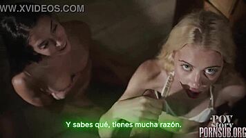 seductive latina milf with big tits and ass tempts with erotic creampie seduction