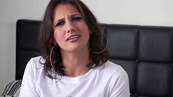 Super Hot Muscular Blonde Wife Takes Double Cumload in Rough Action