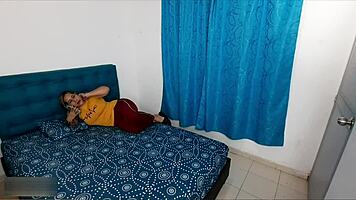 oh damn, pounding this hot milf friend's fat ass doggystyle while she visits!