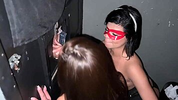 Glory Hole Swinger Cock Sharing