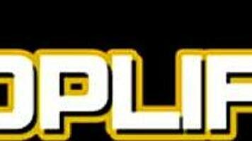 CAUGHT SHOPLIFTER CHANEL GREY STRIPPED AND FUCKED BY POLICE!