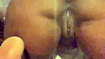 ebony milf's teasing striptease hints at deepthroat delight