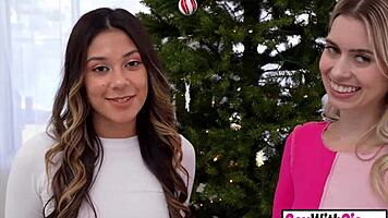 me n big ass latina bestie fuck hard xmas!!