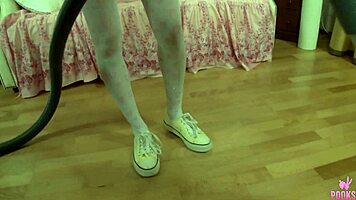 Freya D's messy creampie finale after hunk Ivan's deep dicking