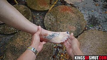 Blonde Big Tits Sneaks into Bedroom for Fuck