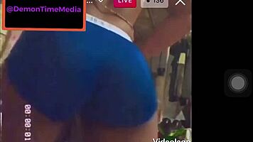 Instagram Ebony Twerking Big Ass Demon Time Webcam Shake