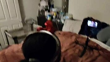 pregnant girlfriend's creamy pussy takes deep backshots to horny orgasm