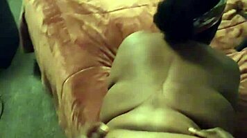 pregnant girlfriend's creamy pussy takes deep backshots to horny orgasm