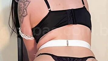 Teen Fantasizes In Seductive New Lingerie