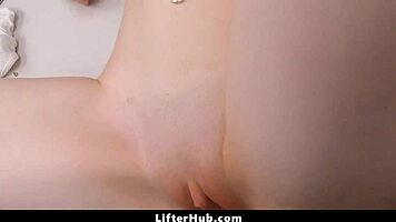 Caught red-handed hiding loot, now face the consequences in the garage