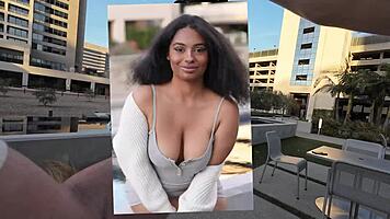 Young Black Babe Fucked by Huge Dick Facial Cumshots Titty Fuck Piss Tricked Photoshoot