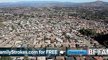 Aunt and Uncle's Titty Fuck Welcomes No-Rules Home