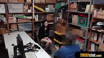 dark emo brunette bent over for rough doggystyle pounding 😈💦