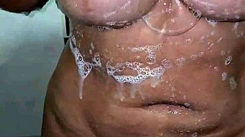 Mature Beauty Ignites Passion In Bathroom Encounter