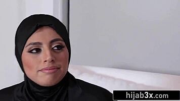 Naturally Busty Muslim Teen Fucked Hard By Employee!