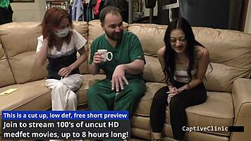 blaire celeste plays naughty nurse in steamy pov