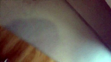 wife straps on double dildo for husband's pegging thrill