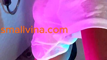 super naughty thai teen bathes her petite ass and small tits before school