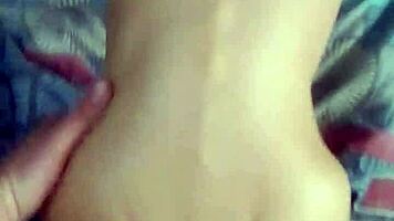 Petite Tight Ass Teen Doggystyle Pounded Mutual Ass Play Intense