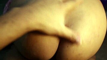 big ass chubby babe moans loud in rough doggy pounding