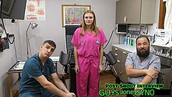 Tyler Lynn Humiliates Virgin Male in Clinic