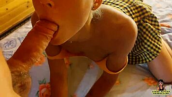 Secret attic creampie while hiding away