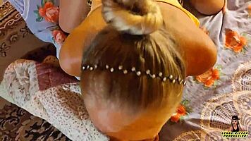 Secret attic creampie while hiding away