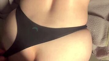 college slut creams wet pussy on dick dining table pov