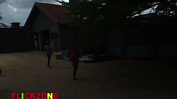 chubby ebony neighbor oiled big tits ass homemade hardcore pounding