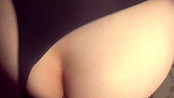 college slut creams wet pussy on dick dining table pov