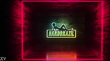 candy kush takes double cocks in intense anal creampie session