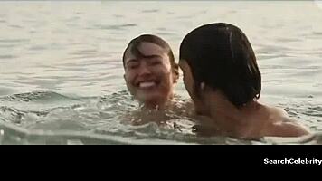 Saras gil bares small tits in steamy nude scene!