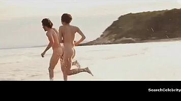 Saras gil bares small tits in steamy nude scene!