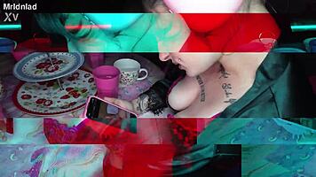 Ecstatic Thrill Fills Chubby Girl in British Cafe Fuck