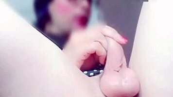 Linda's Steamy Ladyboy Anal Dildo Penetration