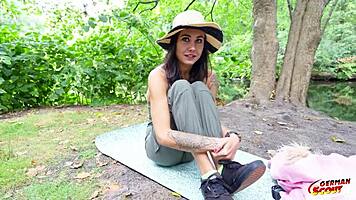 skinny jenny stella chats then takes hard anal casting 😈🍑