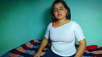 i'm cute desi girl sucking hard then riding lover's cock missionary moaning tight