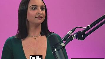 Hailey rose big natural tits latina masturbates to orgasm