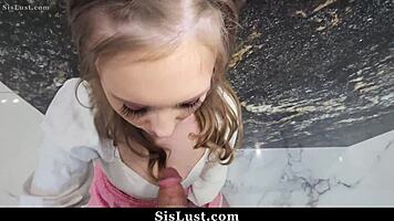 i catch him jerking my panties then ride his monster cock doggystyle moaning hard